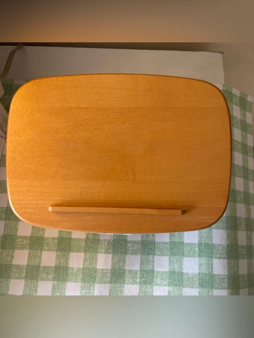 Longaberger 1999 Recipe Basket Botanical Liner Wood Lid Ceramic Tie-On
